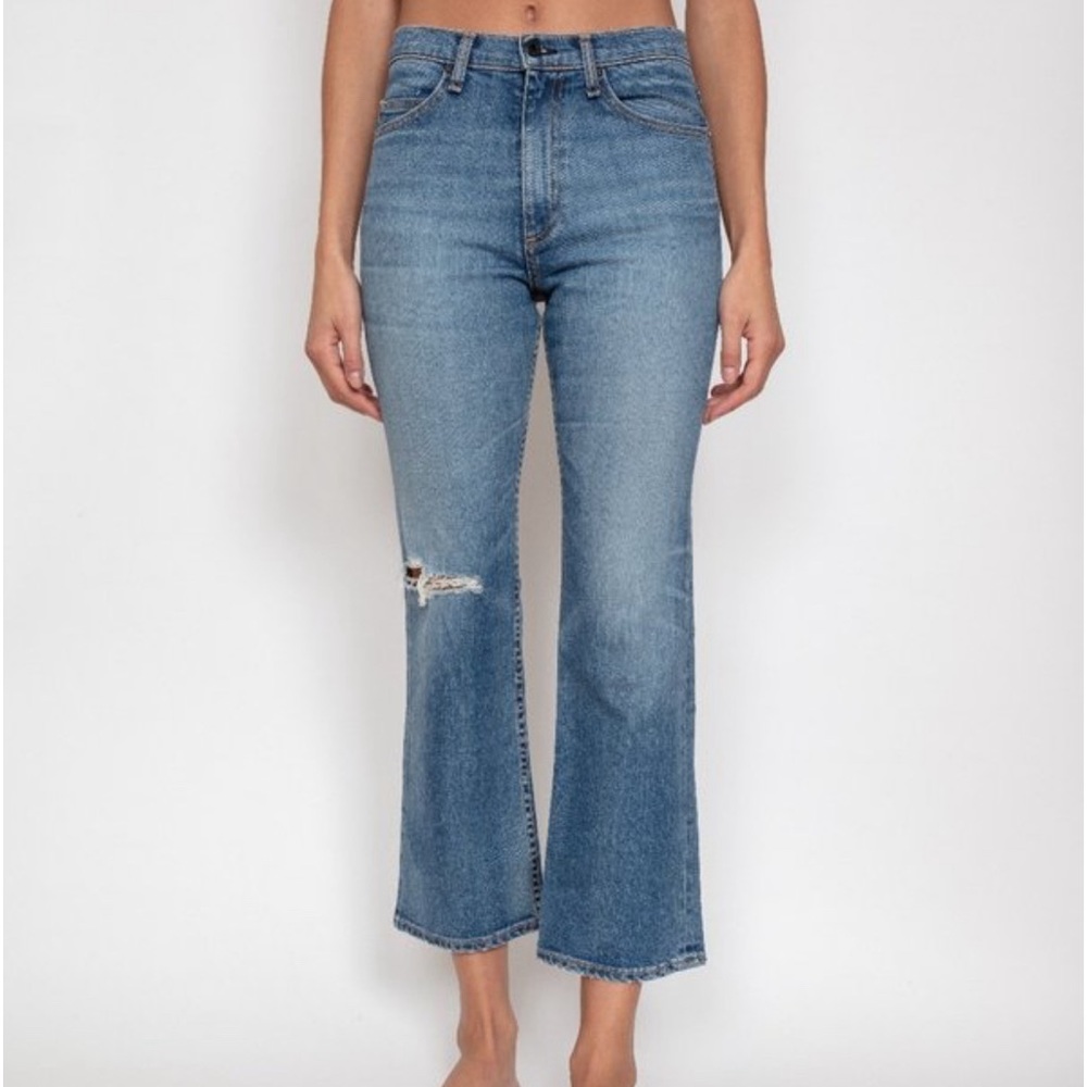 Askk NY Jeans cropped boot cut in Messerole-size 26